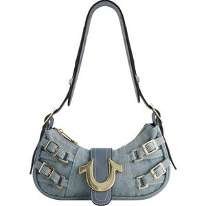 True Religion denim shoulder bag